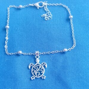 Delicate Silver‑Coloured Dolphin Anklelet | Cute Ocean‑Inspired Anklet