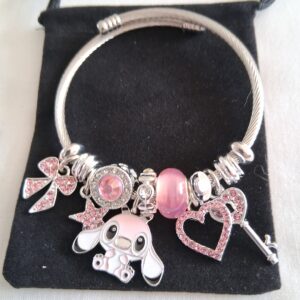 Gorgeous Angel Charm Bracelet – Lilo & Stitch Inspired Jewellery