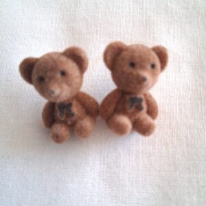 Cuddly Brown Teddy Bear Earrings | Cute Soft‑Toy Inspired Jewellery
