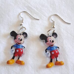 Hanging Disney Mickey Mouse Earrings | Cute Character‑Themed Jewellery
